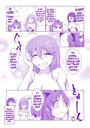 [Takenoko Maru] Zenrabu ni Youkoso! | Welcome to the Nudist Club! Fhentai - Page 9