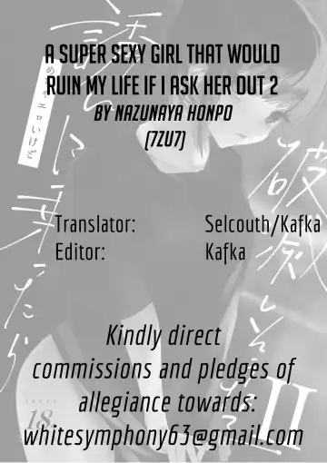 [7zu7] Mecha Eroi kedo Sasoi ni Nottara Hametsu shisou na Ko II | A Super Sexy Girl That Would Ruin My Life if I Ask Her Out 2 Fhentai - Page 53