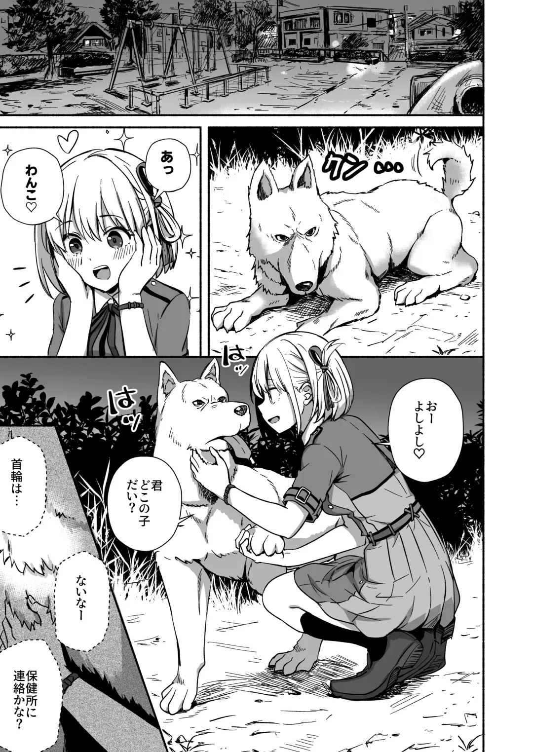 [Silver Dog] Inu ni Makechimatta Fhentai - Page 3