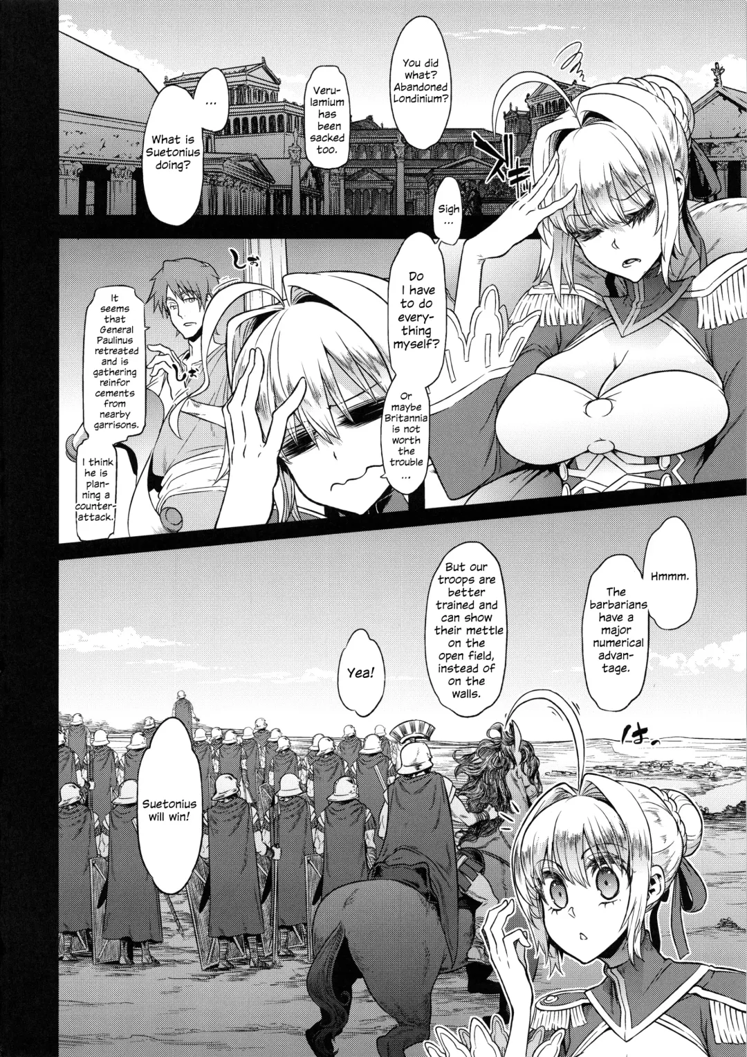[Shindol] BOUDICA -Yakusoku Sarezaru Shouri no Joou- | The Queen of Victory Who Never Compromises (Fate/Grand Order) [English]] Fhentai - Page 35