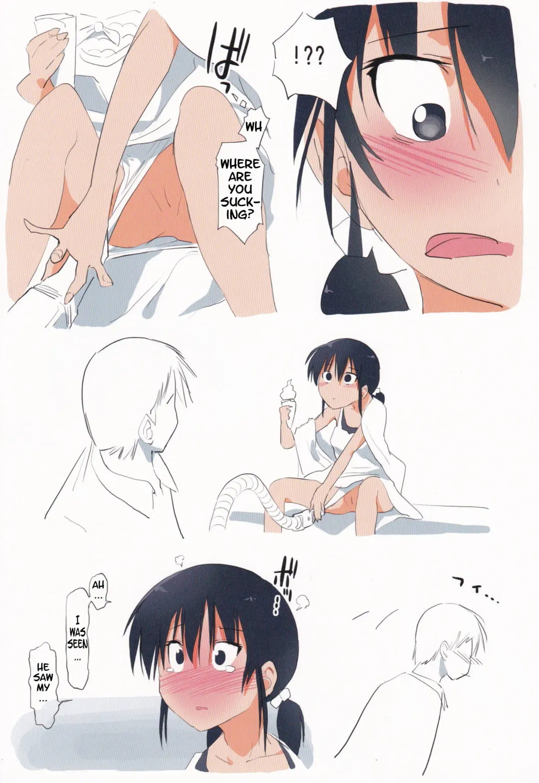 [Alpaca Club] Soujiki ni Suwarechatta... | I was sucked by a vacuum cleaner... Fhentai - Page 5