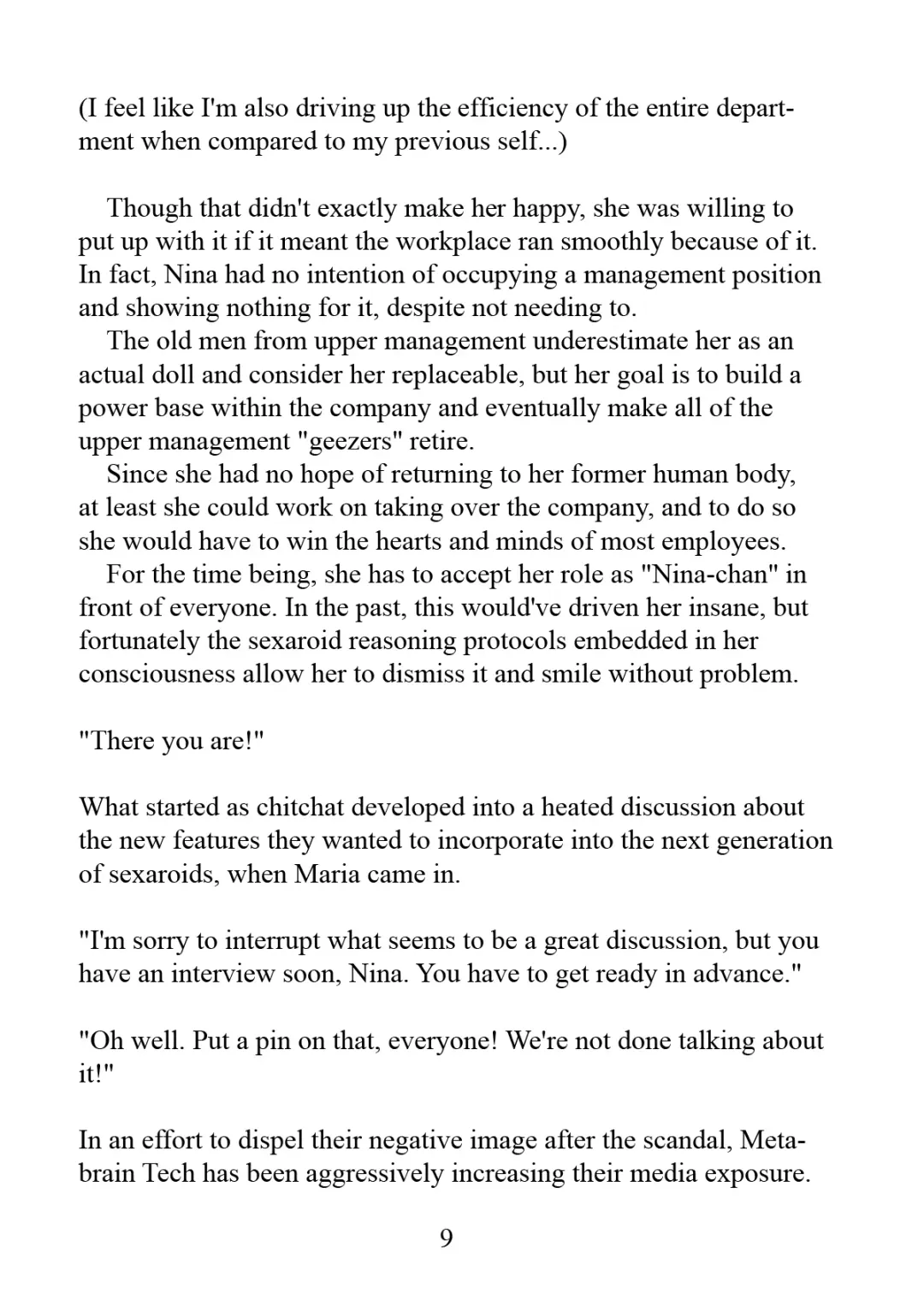 [Reitou Mikan] Metadoll NINA Ver.2.0 ~Elite Shain ga Sexaroid Gitai de Zecchou Kuppuku~ Fhentai - Page 67