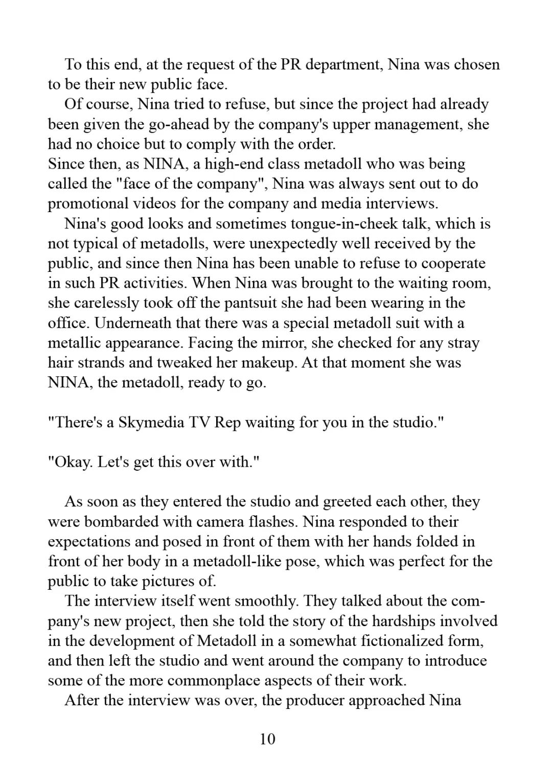 [Reitou Mikan] Metadoll NINA Ver.2.0 ~Elite Shain ga Sexaroid Gitai de Zecchou Kuppuku~ Fhentai - Page 68