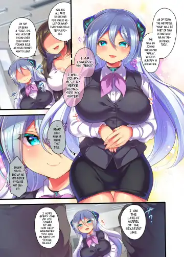 [Reitou Mikan] Metadoll NINA Ver.2.0 ~Elite Shain ga Sexaroid Gitai de Zecchou Kuppuku~ Fhentai - Page 7