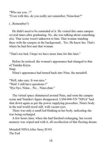 [Reitou Mikan] Metadoll NINA Ver.2.0 ~Elite Shain ga Sexaroid Gitai de Zecchou Kuppuku~ Fhentai - Page 76