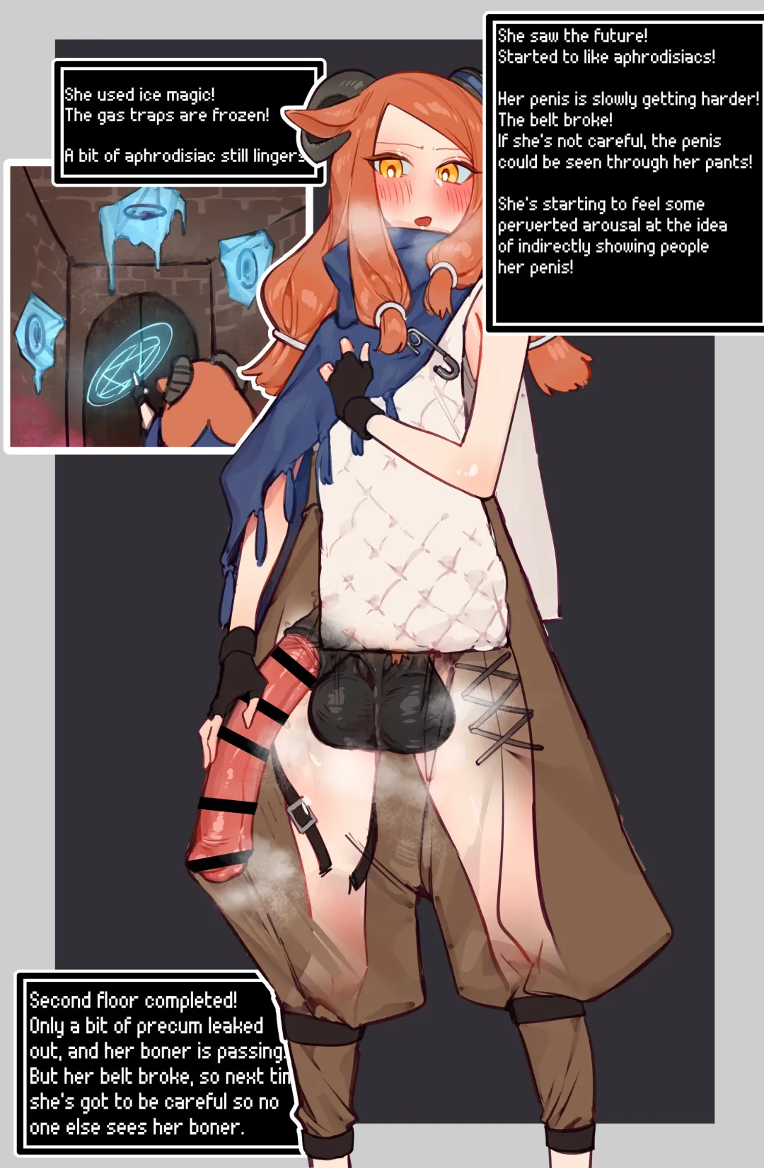 [Mirin To Chikuwa] Yoku Aru Ero Trap Dungeon Mono -Mirai ga Mieru kara ETD nante Yoyuu dashi Joukyuu Boukensha ga Seiyoku ni Makeru Wake Nai Hen- Fhentai - Page 10