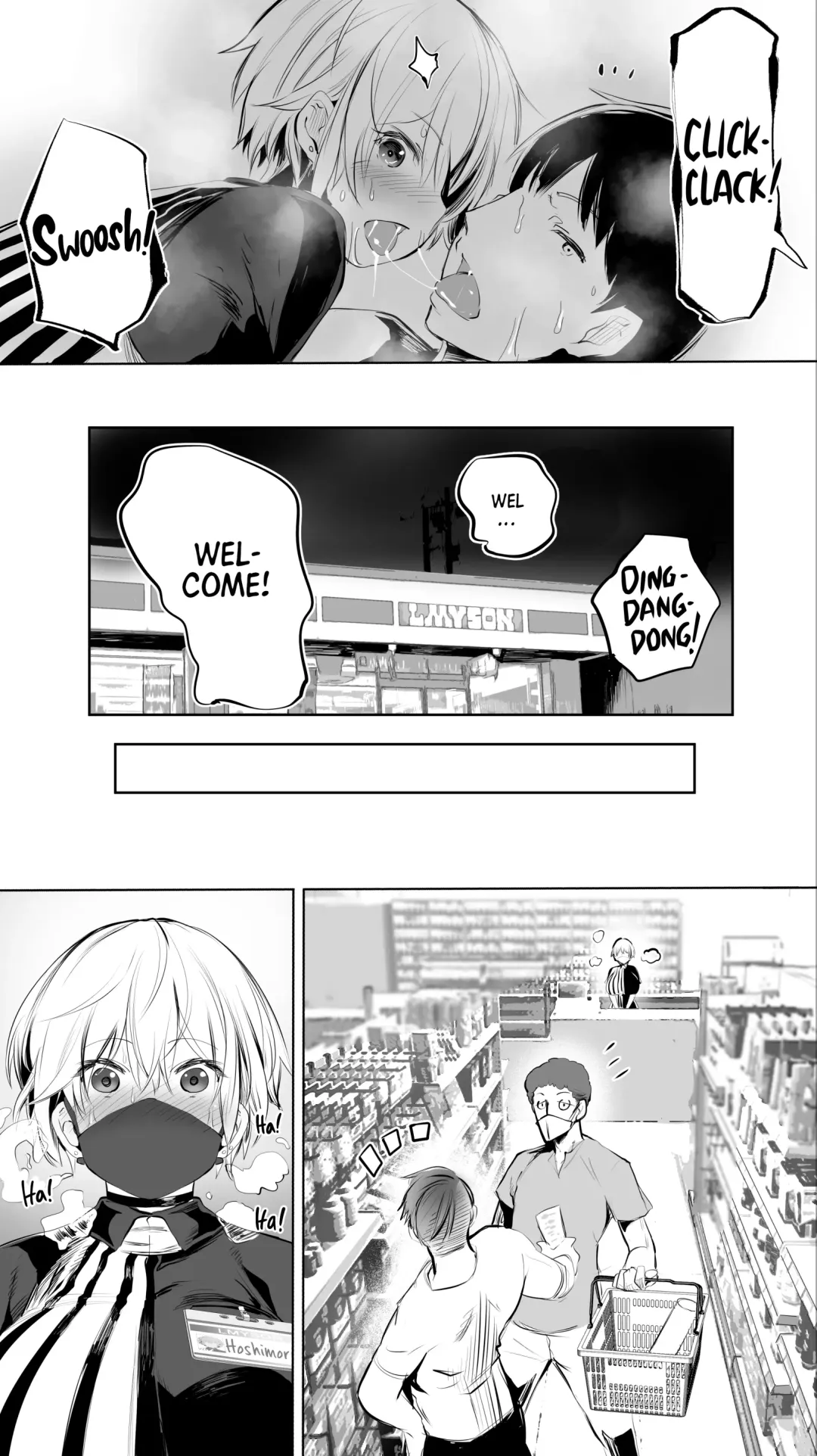 [Raidon] Jimoto no Hame Tomo. "Shinya no Conveni Tenin A" | My Hometown Fuck Buddy. Midnight Shift Store Clerk A's Case Fhentai - Page 41