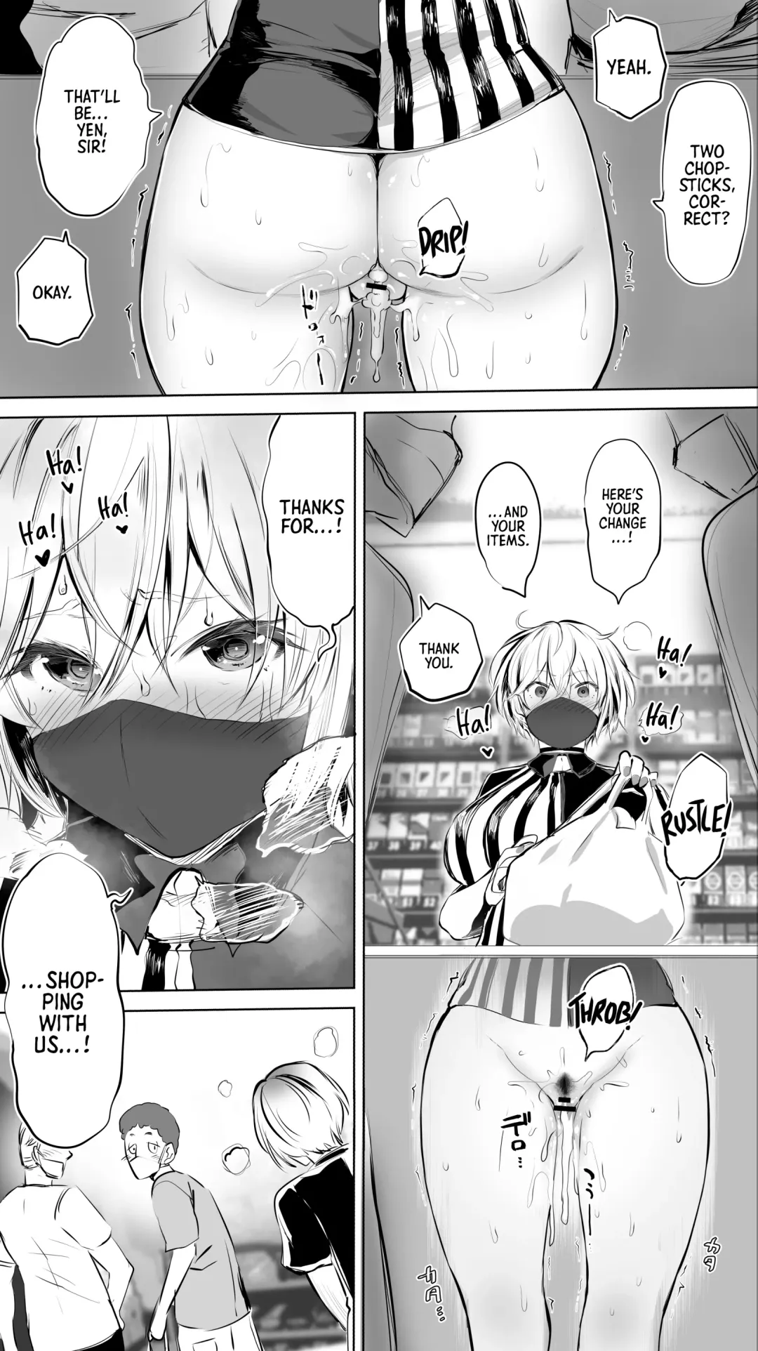 [Raidon] Jimoto no Hame Tomo. "Shinya no Conveni Tenin A" | My Hometown Fuck Buddy. Midnight Shift Store Clerk A's Case Fhentai - Page 43