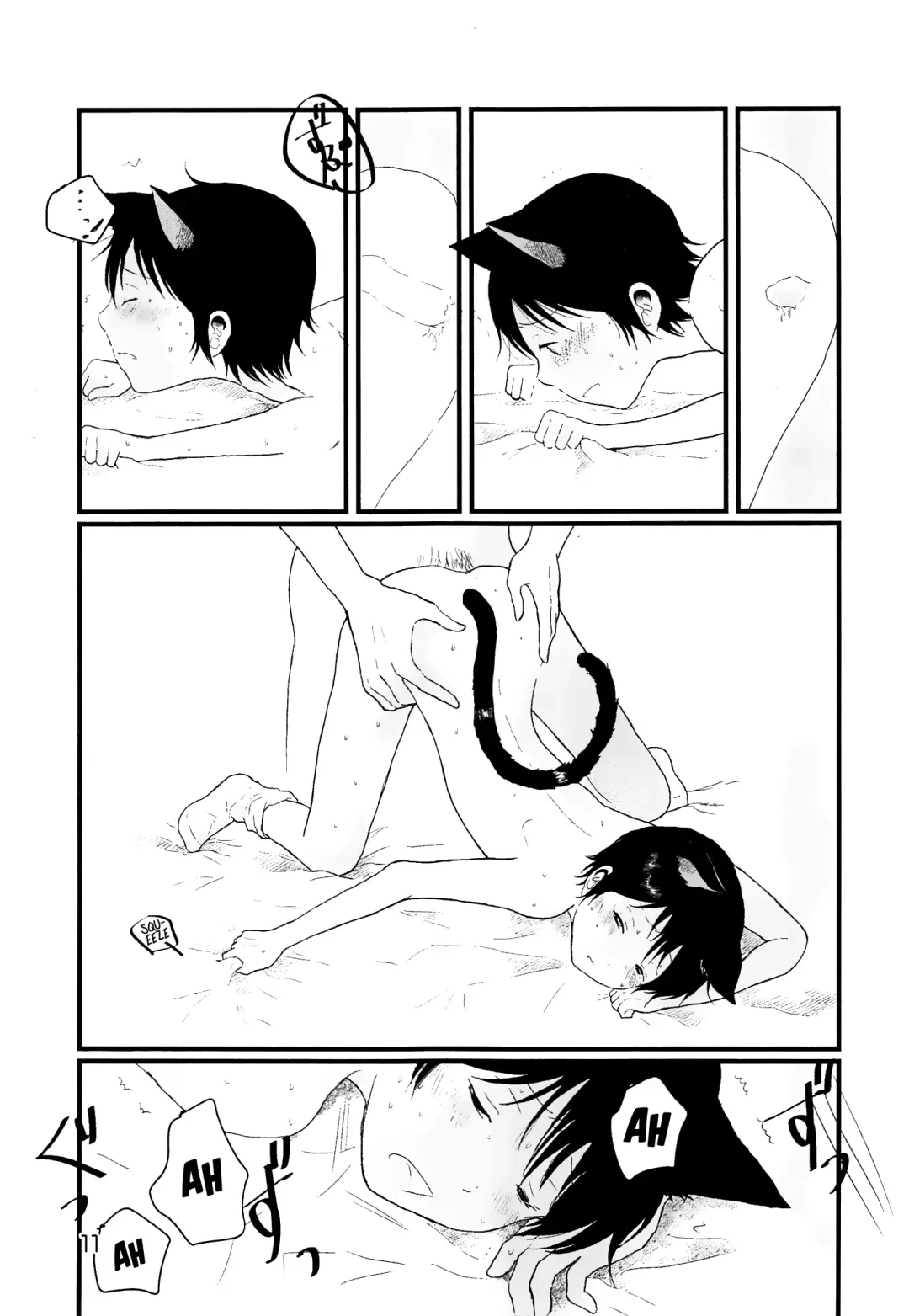 [Hazuki] Heya o Yogosu Neko no Shitsukekata Cigarette | How to house train a kitty + Cigarette Fhentai - Page 10