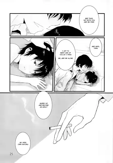 [Hazuki] Heya o Yogosu Neko no Shitsukekata Cigarette | How to house train a kitty + Cigarette Fhentai - Page 24