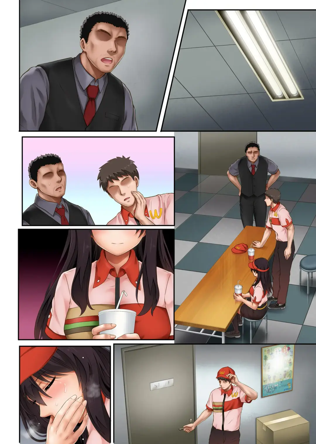 [Izumi - Reizei] Kare to Watashi to Tenchou no Shinya Kinmu 3 Fhentai - Page 68