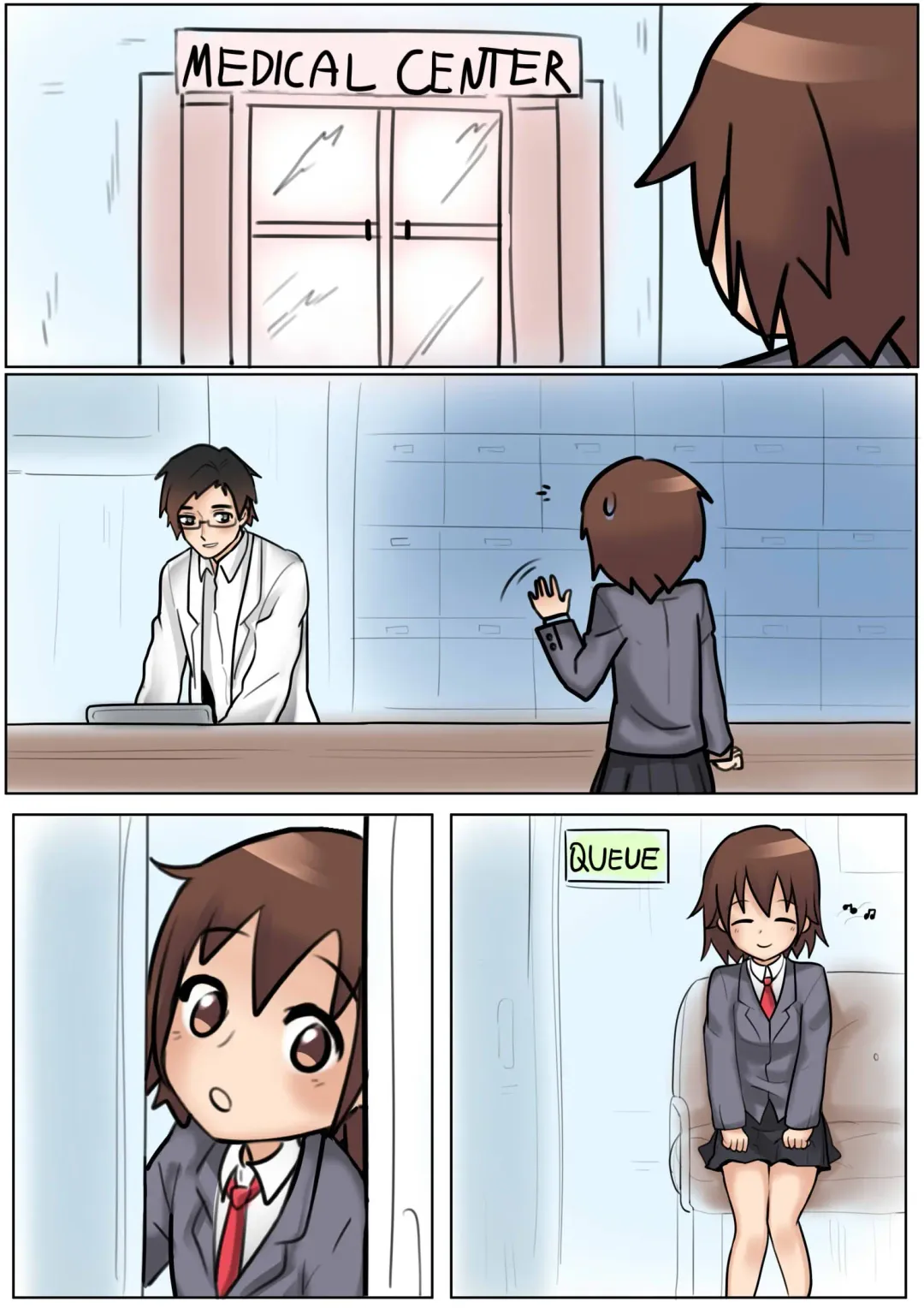 Yasuna visits Marushamo | Ясуна в гостях у Марушамо Fhentai - Page 2