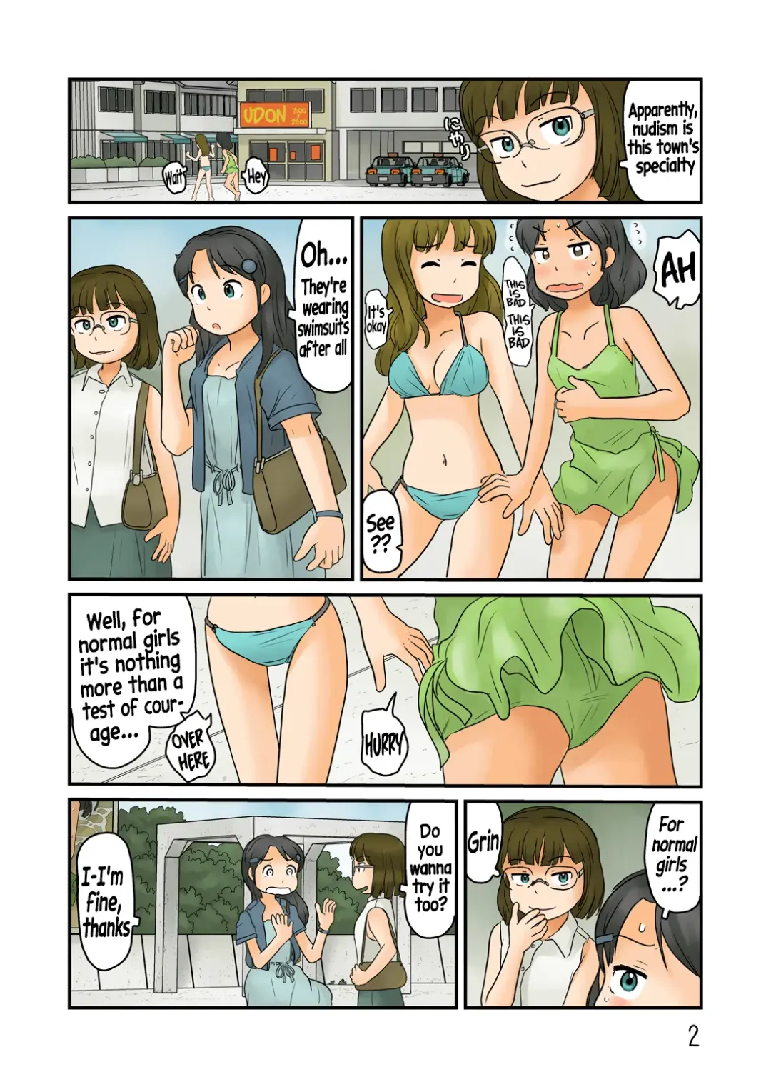 [Hirotake Awataka] Nazo no Rajo no Shinsou | The Truth About the Mysterious Naked Woman Fhentai - Page 3