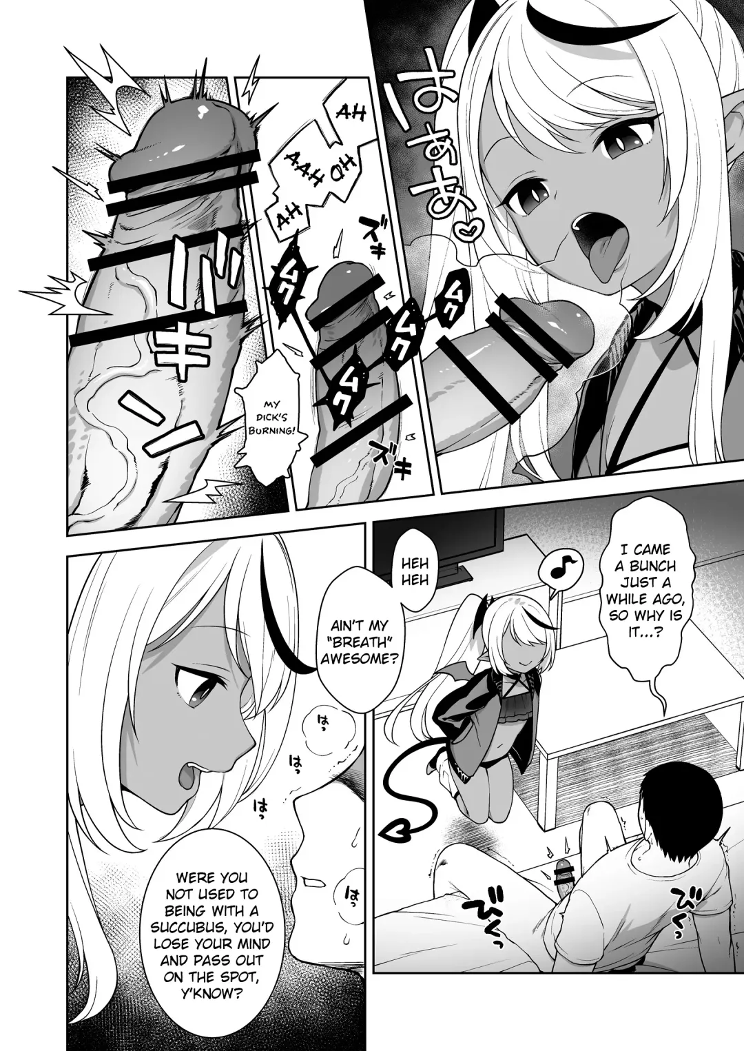 [Kanyapyi] Chibi Succu Shiko Life 2 Nioi de Ecchi na Kibun ni Sasechau Succubus Hen 2 | A Life of Getting Jerked Off by a Tiny Succubus Whose Smell Makes You Horny 2 Fhentai - Page 8