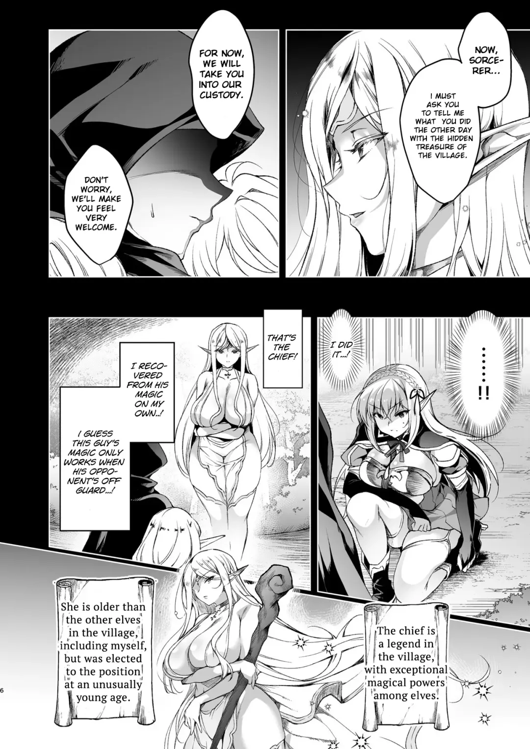 [Ninoko] Elf ni Inmon o Tsukeru Hon LEVEL:3 Fhentai - Page 7