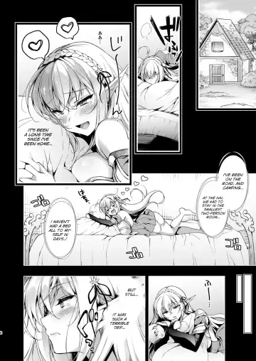 [Ninoko] Elf ni Inmon o Tsukeru Hon LEVEL:3 Fhentai - Page 9