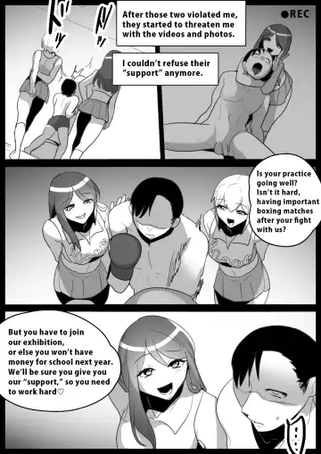 [Toppogi] Cheerleader Joshi ni Mazo Ochi Saserarete, Senzoku Sandbag to Shite Umarekawatta Hanashi | Cheerleaders Corrupt Me Into Their Masochistic Sandbag Fhentai.net - Page 12