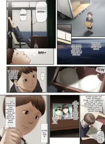 [Special G] Tonari no Onee-san no Shitagi o Nusundara Kiseki ga Okita Hanashi o Shiyou |  Let's Talk About the Story of A Miracle that Happened When I Stole the Underwear of the Lady Next Door Fhentai - Page 109