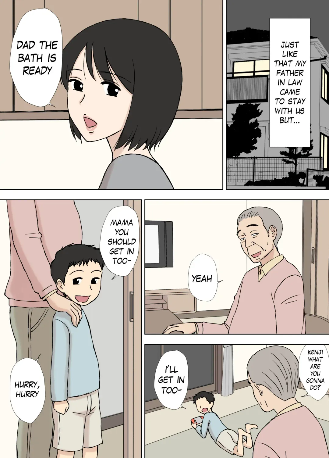 [Urakan] Tsuma ga Ore no Oyaji to Issho ni Furo ni Haitte Irunda ga.. | My Wife Still Bathes With Her Father.. Fhentai - Page 6