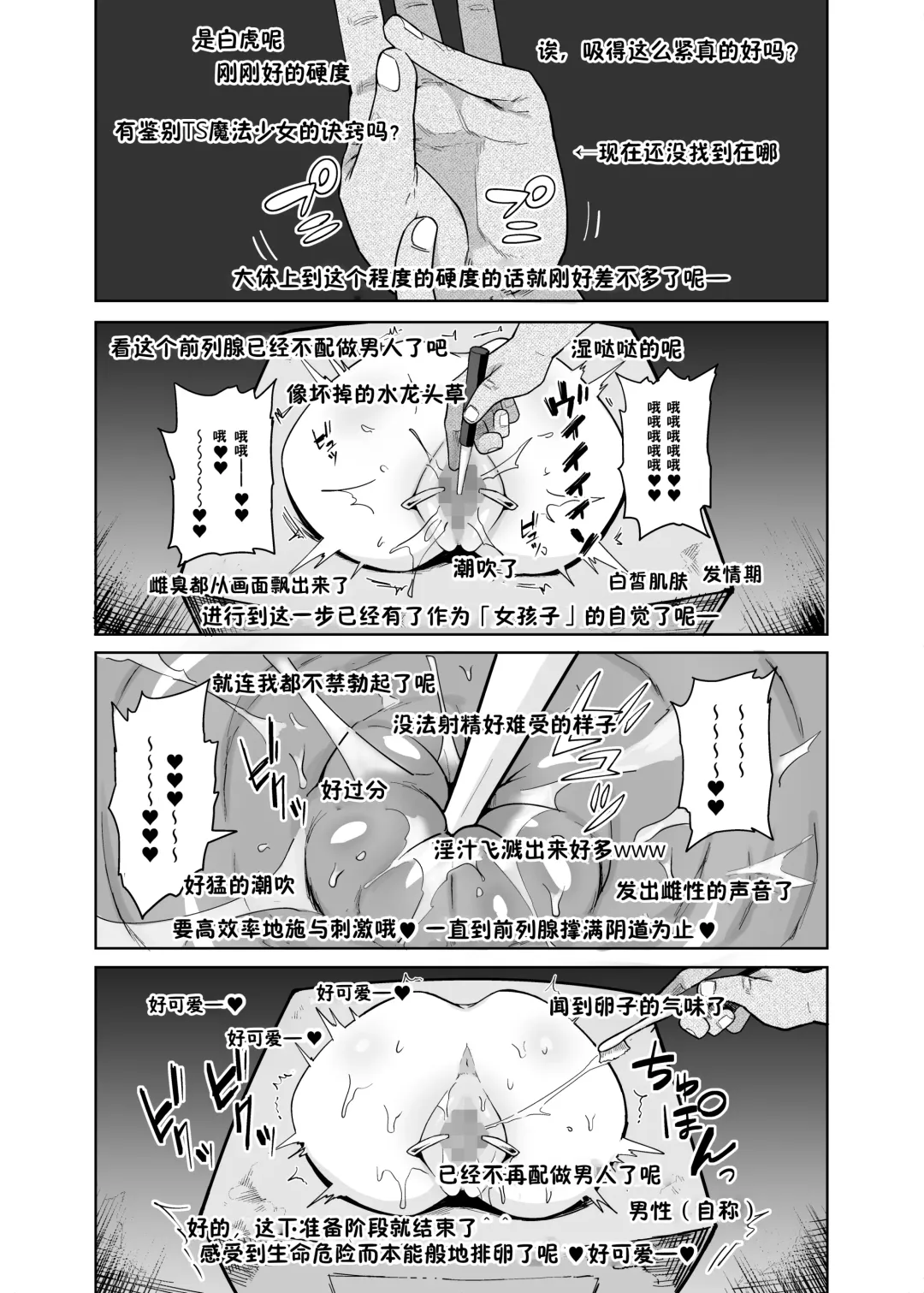 [Kanimura Ebio - Take - Yanagihara Mitsuki] TS Mahou Shoujo Chevalier-chan no Omanko wa Zenritsusen ga Nokotte iru kara Kitsukute Binkan tte Maji desu ka!? Fhentai - Page 29