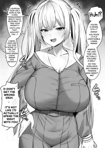 [Hotate-chan] Katte ni Doutei to Kanchigai shite kuru Kotekote no Tsundere Kinpatsu Twintail | Tsuper Tsundere Twintail Blonde Mistakes You as a Virgin - Fhentai.net