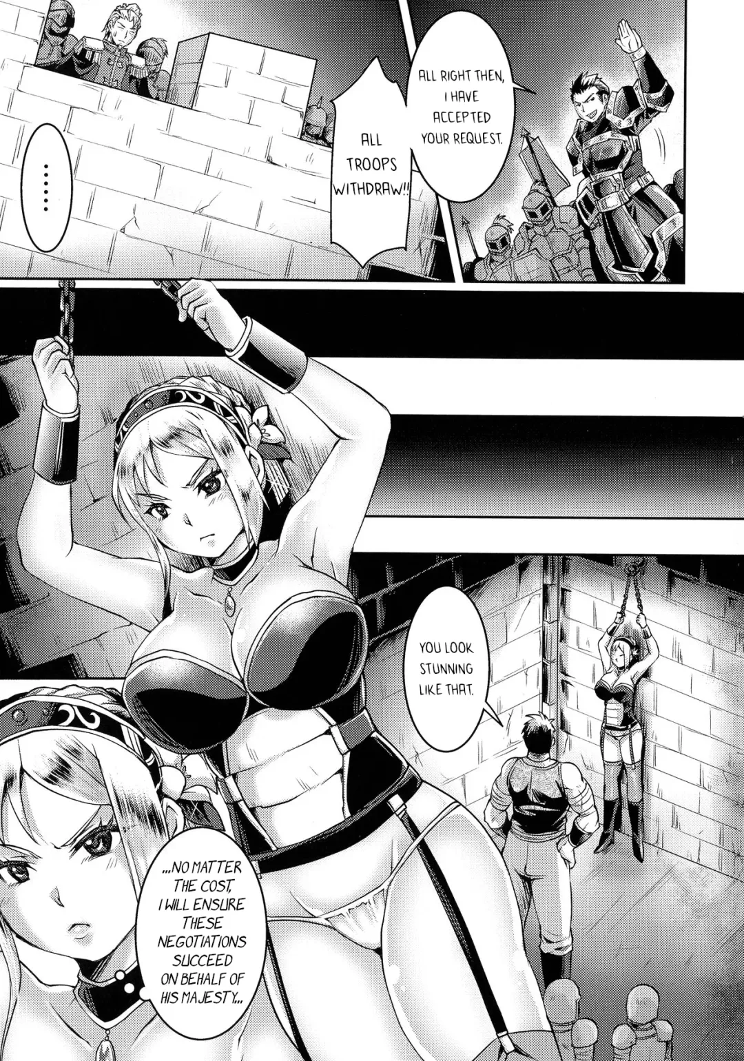 [Tomto] Uragiri no Onna Kishi Aria | Traitorous Female Knight Aria Fhentai - Page 5