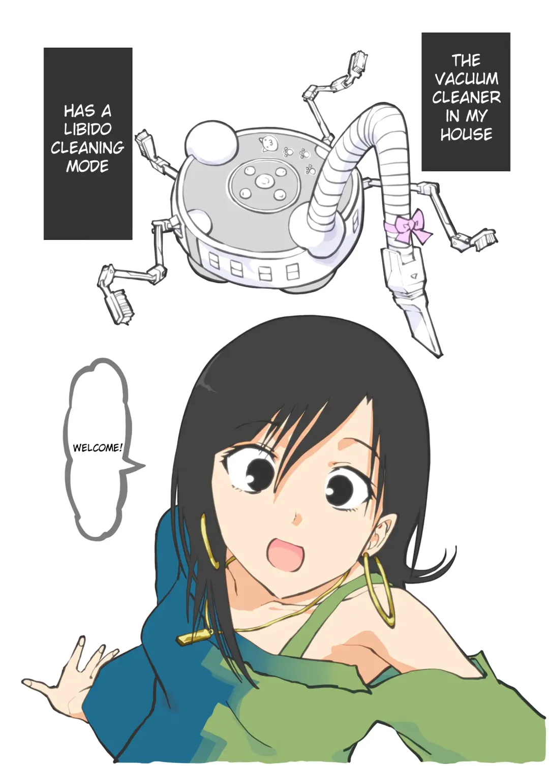 [Alpaca Club] Molested by a Vacuum Cleaner - Kohai's Home Visit - Fhentai - Page 2