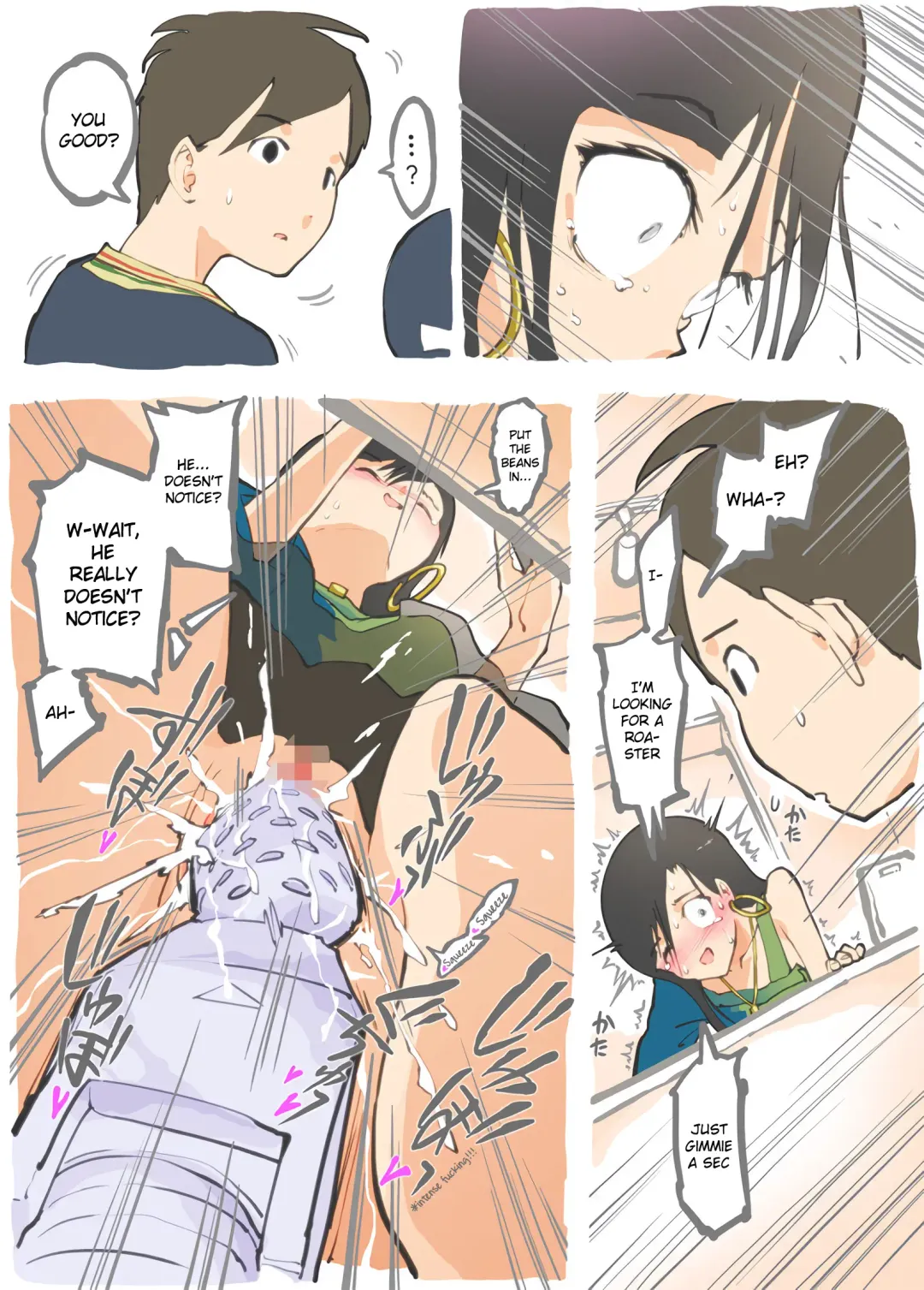 [Alpaca Club] Molested by a Vacuum Cleaner - Kohai's Home Visit - Fhentai - Page 24