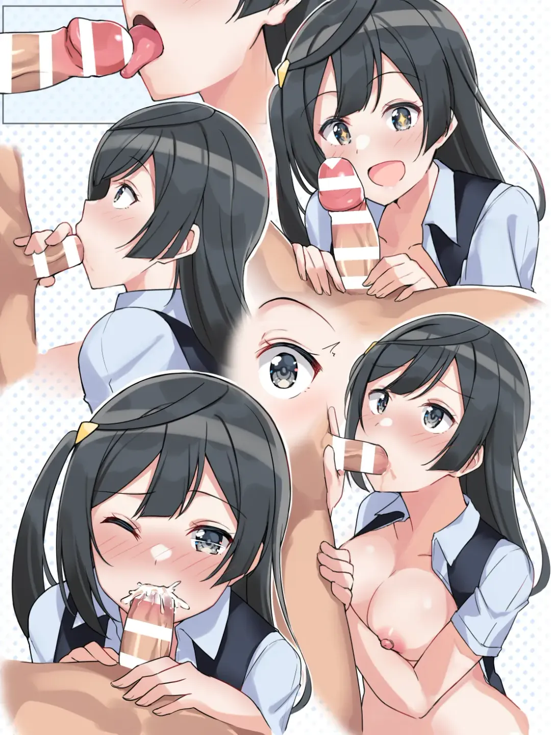 [Shiitake Taishi] Nijigaku School Idol AV Satsuei Doukoukai ~Ninensei Hen~ Fhentai - Page 34