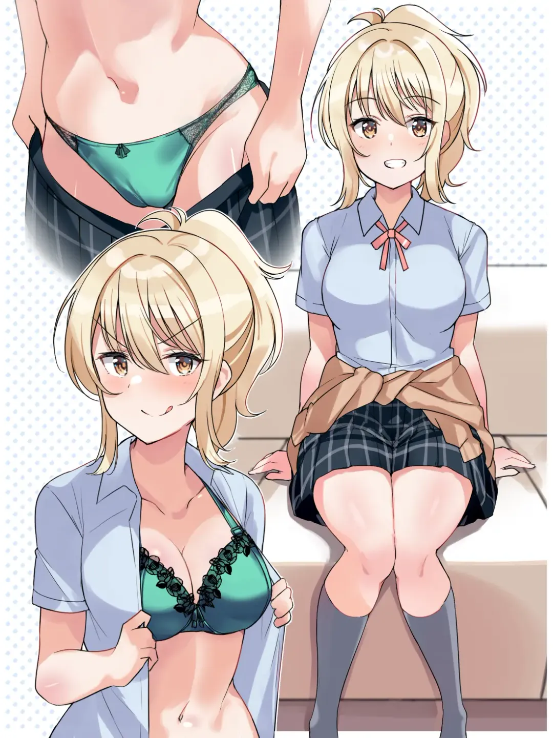 [Shiitake Taishi] Nijigaku School Idol AV Satsuei Doukoukai ~Ninensei Hen~ Fhentai - Page 45