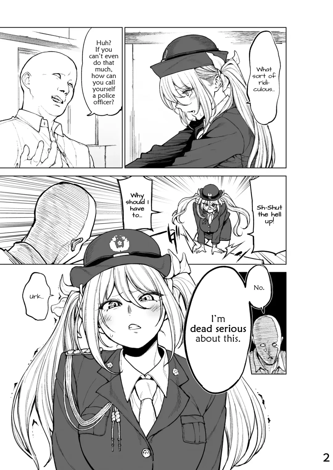 [Kanazawa Shinnosuke] Fukei-san ni Nakadashi Shitemita | I Tried Cumming Inside A Police Woman Fhentai - Page 3