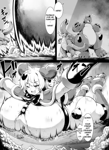 [Toka] Bakunyuu Kitsune Mimi Mahou Shoujo wa Kyodaika shika Dekimasen! 2 | Big breasted fox eared magical girl can only be huge! 2 Fhentai.net - Page 10