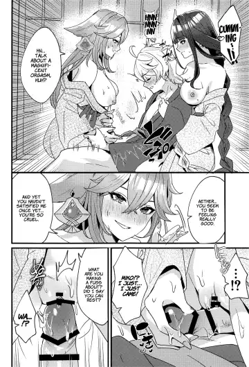 [Maruco] Inazuma Shippori Onsen Kyuuka | A Steamy Hot Spring Vacation in Inazuma Fhentai - Page 19