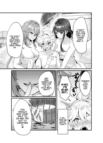 [Maruco] Inazuma Shippori Onsen Kyuuka | A Steamy Hot Spring Vacation in Inazuma Fhentai - Page 6