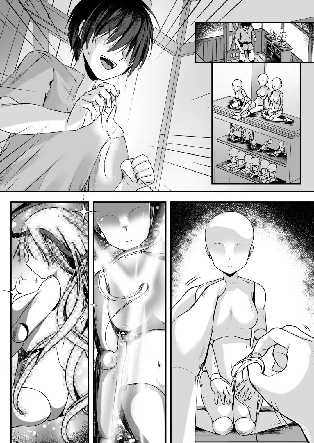 [Rurimaru] Marionette Princess -Mob Murabito no Ecchi na Ayatsuri Ningyou ni Sarete Shimau Hime Kishi Monogatari- Fhentai - Page 36