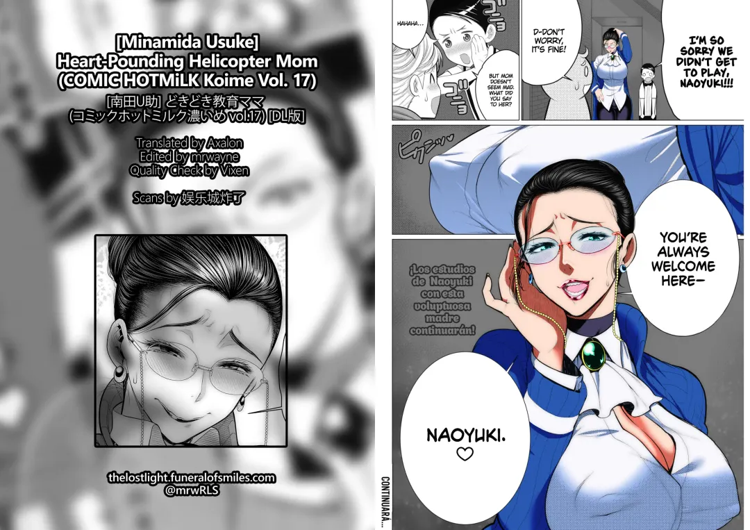 [Minamida Usuke] Dokidoki Kyouiku Mama | Heart-Pounding Helicopter Mom Fhentai - Page 39