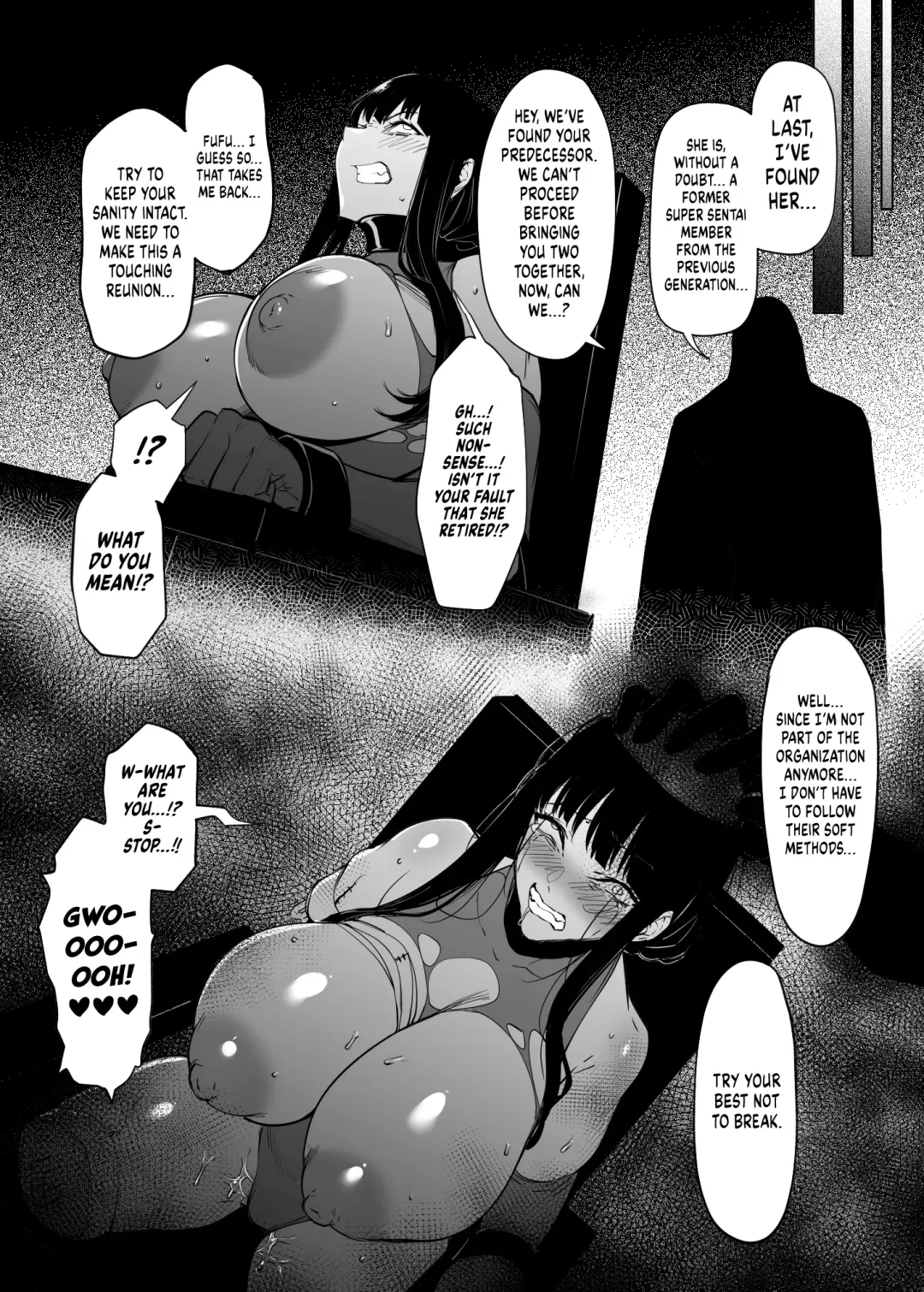 [Fan] Otonari-san wa Yami Soshiki ni Nikutai Kaizou sareta Moto Seigi Sentai Member deshita | My Neighbor Is a Former Super Sentai Member Whose Body Was Modified by an Evil Organization Fhentai - Page 24