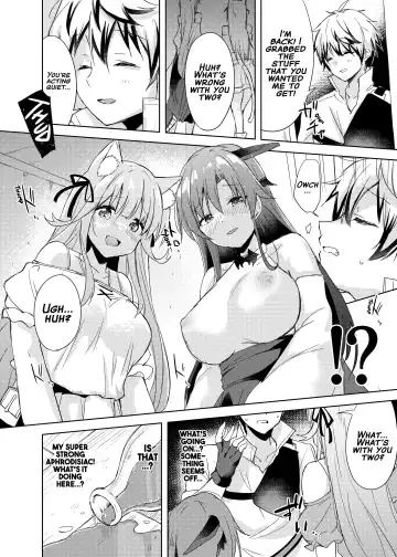 [Minase Syu] Saikyoushu no Futari ga Nanika Ayashii Potion de Ecchi ni Nacchatta Fhentai - Page 7