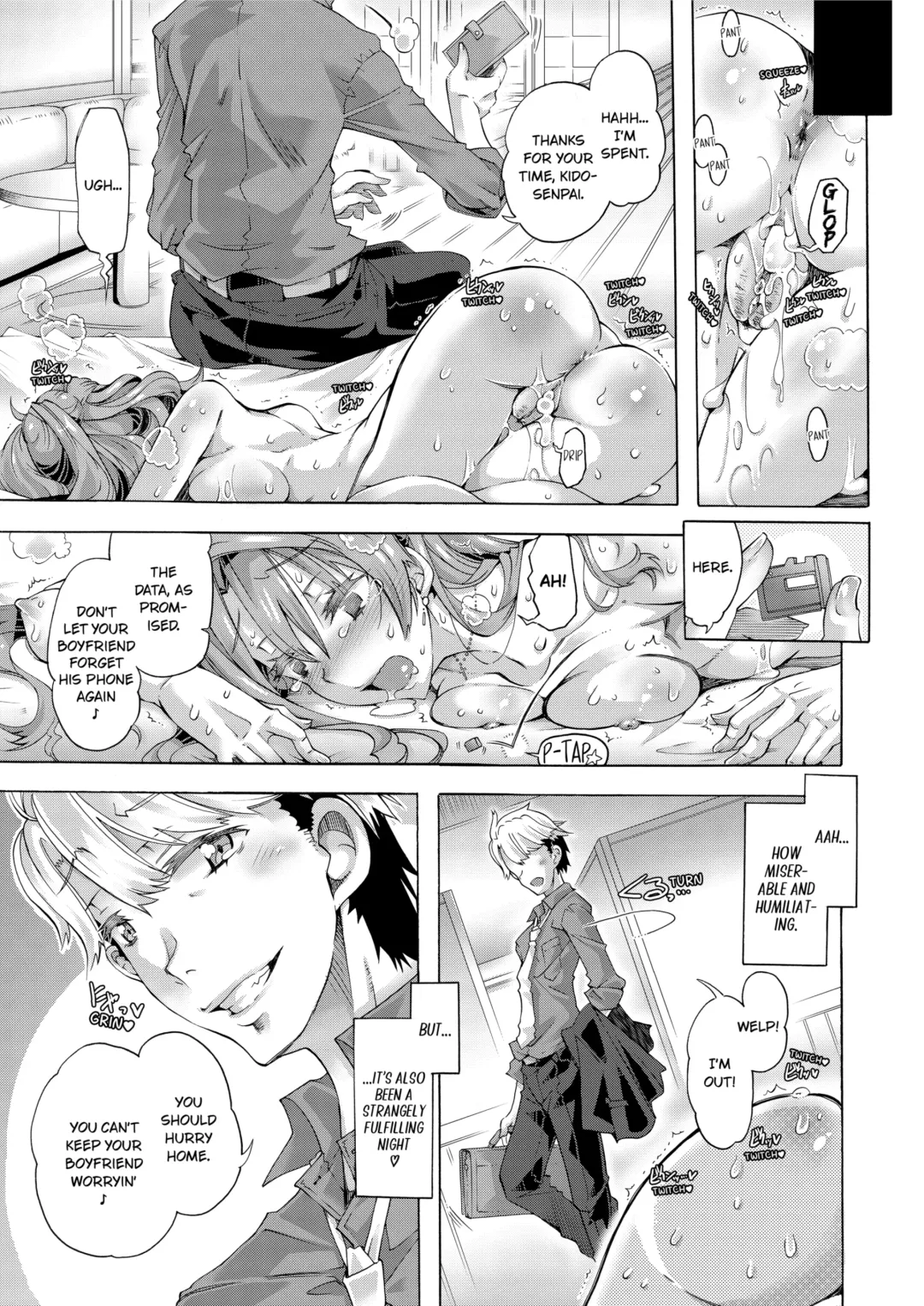 [Takasaki Takemaru] Sexy Selfie Leads to Blackmail Cuckold Sex (decensored) Fhentai - Page 21