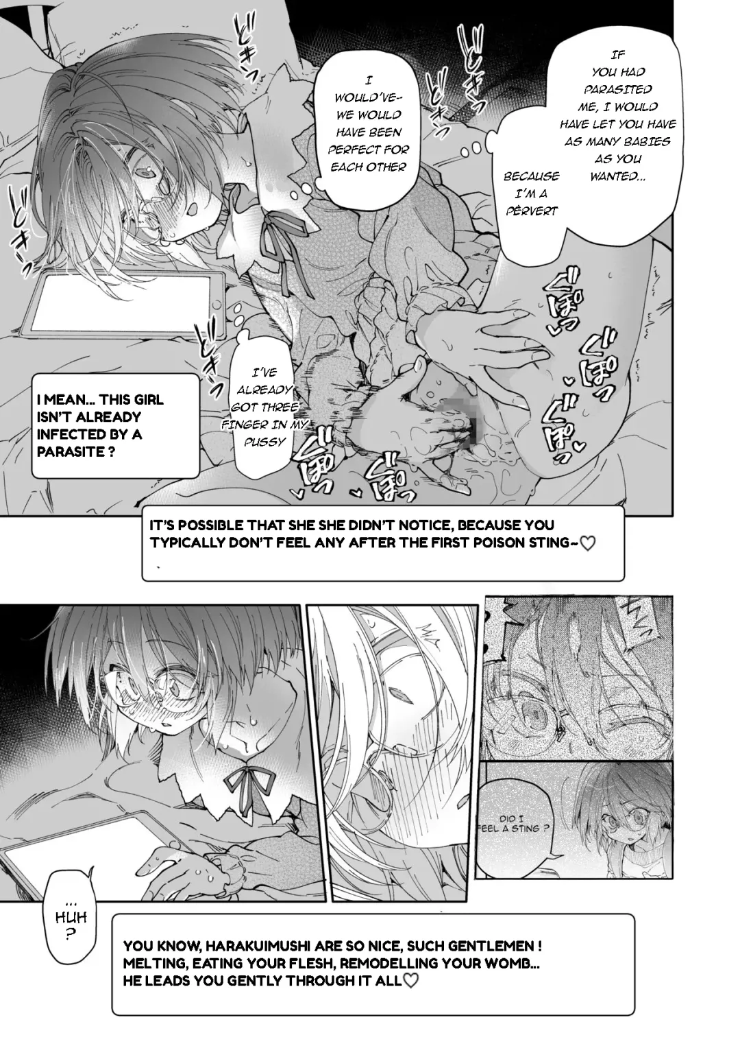 [Midori No Rupe] Stocking to Kiseichuu | Stocking & Parasites Fhentai - Page 36