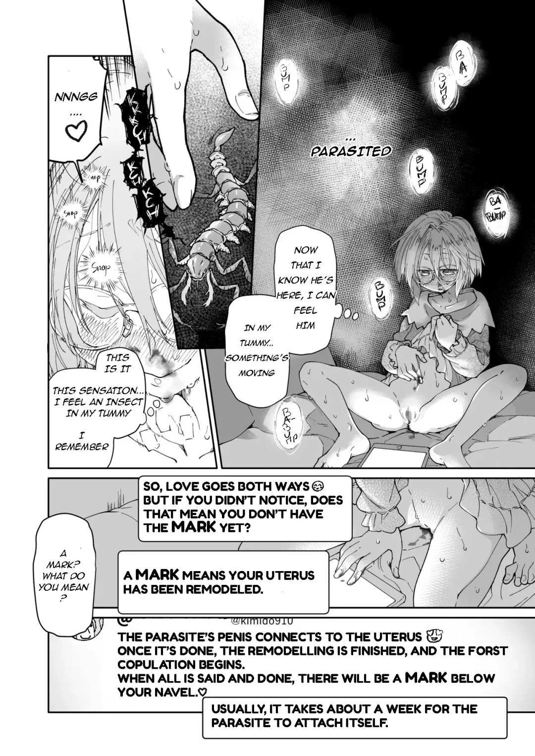[Midori No Rupe] Stocking to Kiseichuu | Stocking & Parasites Fhentai - Page 39