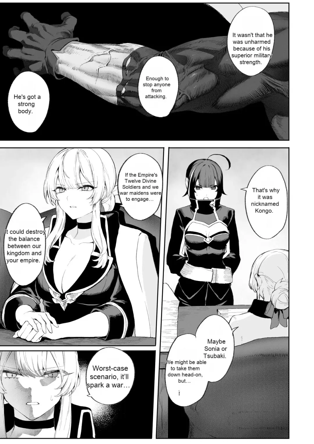 [Mashu] Ikusa Otome to Ikusa Goto! ~Onna Ansatsusha Hen~ | The Maidens of War!. ~Female Assassin Chapter.~ Fhentai - Page 24