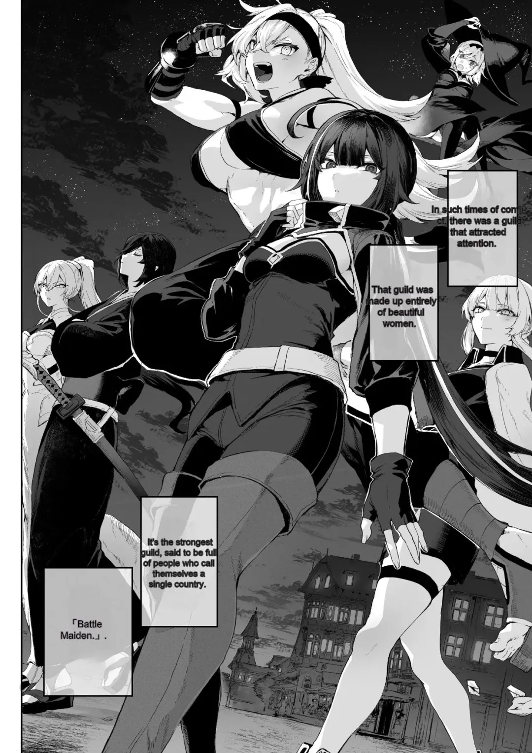 [Mashu] Ikusa Otome to Ikusa Goto! ~Onna Ansatsusha Hen~ | The Maidens of War!. ~Female Assassin Chapter.~ Fhentai - Page 3