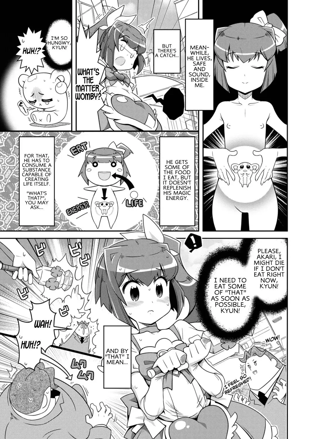 [Satsuki Itsuka] Harapeko Mahou Shoujo | Hungry Magical Girl Fhentai - Page 3