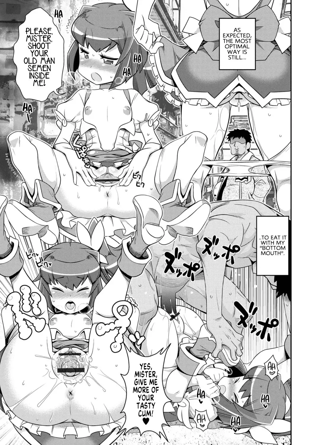 [Satsuki Itsuka] Harapeko Mahou Shoujo | Hungry Magical Girl Fhentai - Page 9