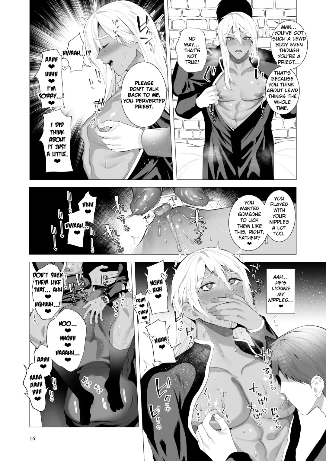 [Jinkennashi Tarou] Midara Yume Miru Shinpu-sama Fhentai.net - Page 15