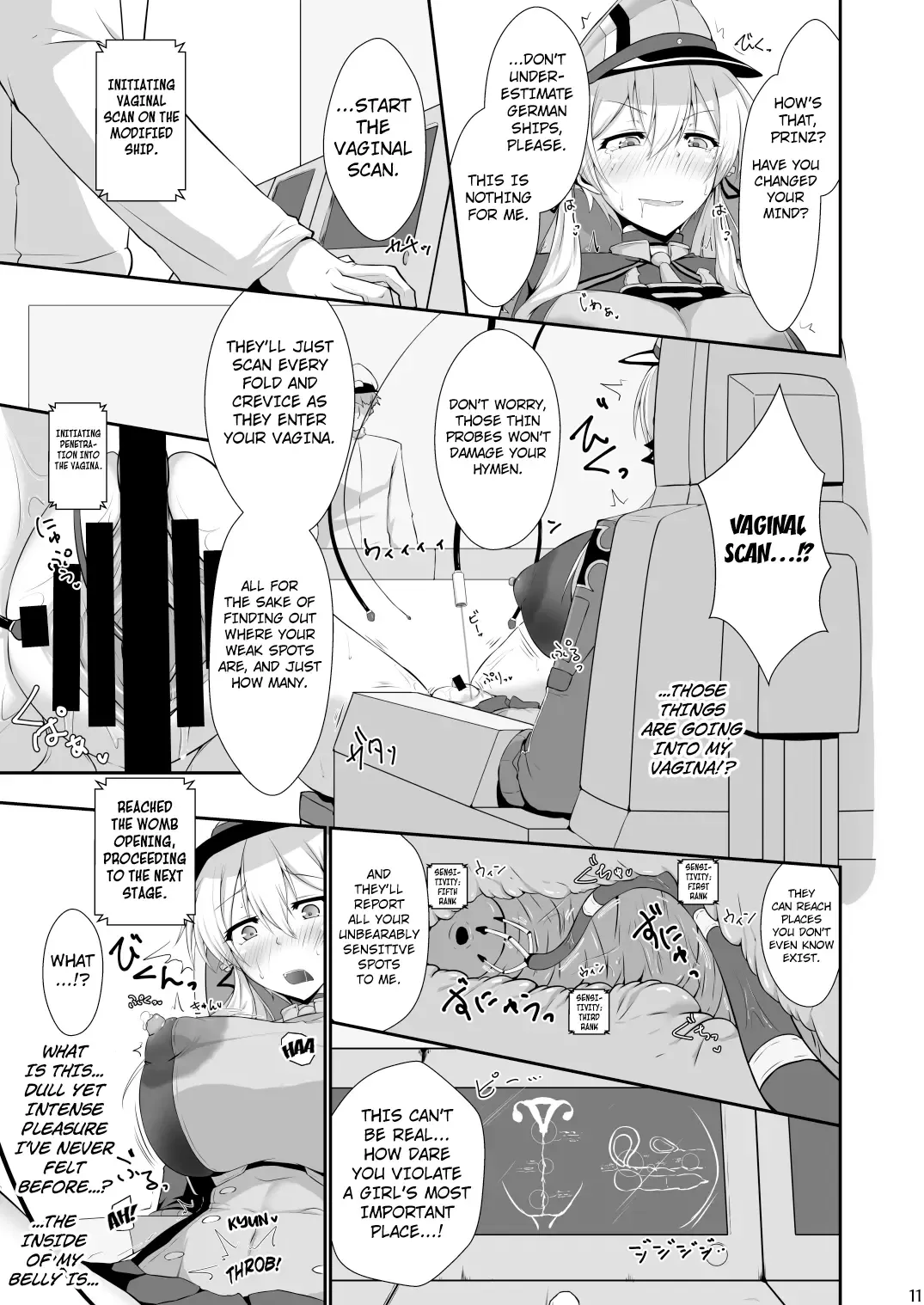 [Kihinata Hiroki] Doitsukan wa Kikaikan ni Kussuru Hazu ga Nain dakara! | A German Ship Would Never Ever Succumb to Machine Rape! Fhentai - Page 9