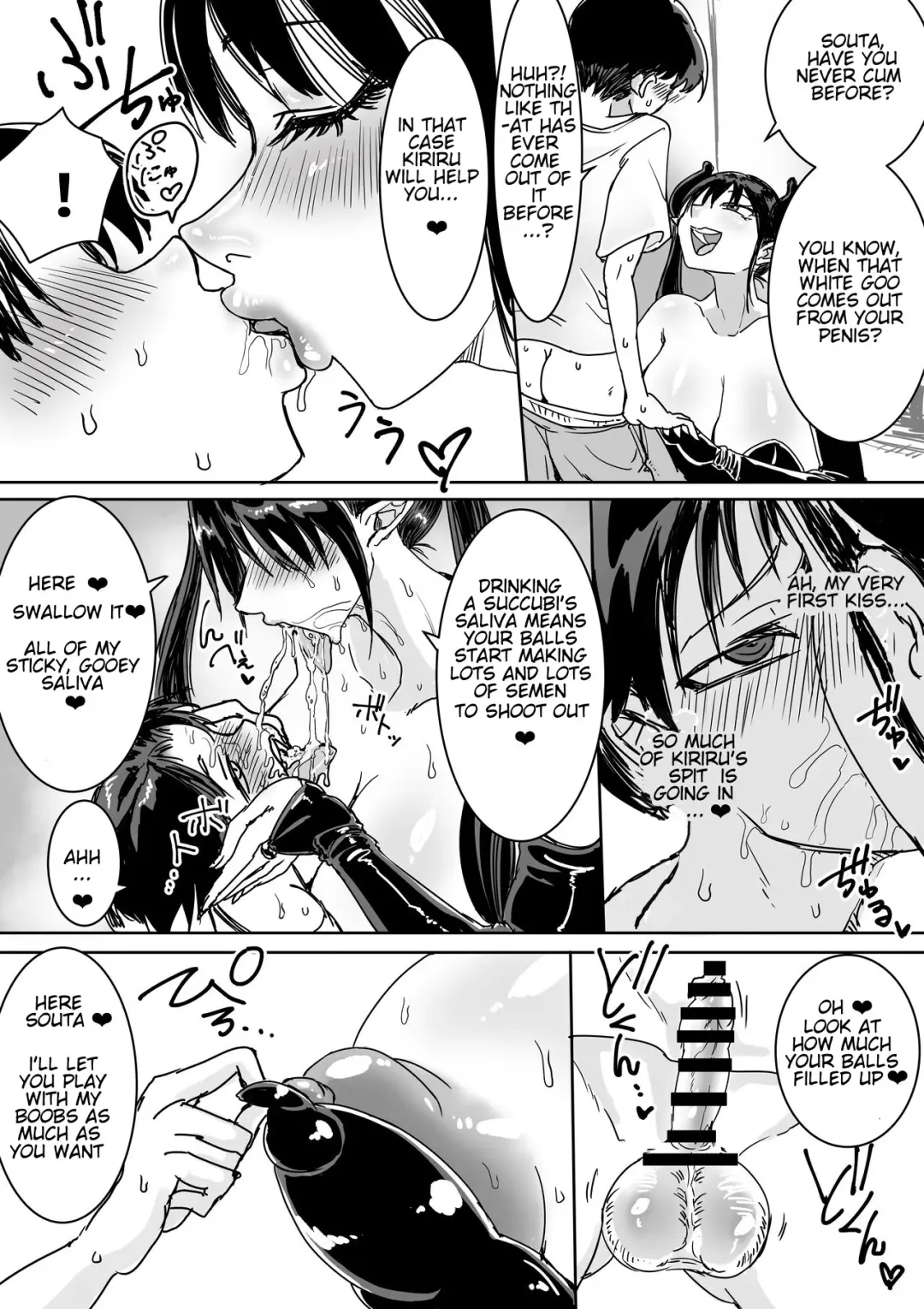 [Amane-san] Succubus Hiroimashita. Junyuu Ecchi de Mugen Shasei Fhentai - Page 6