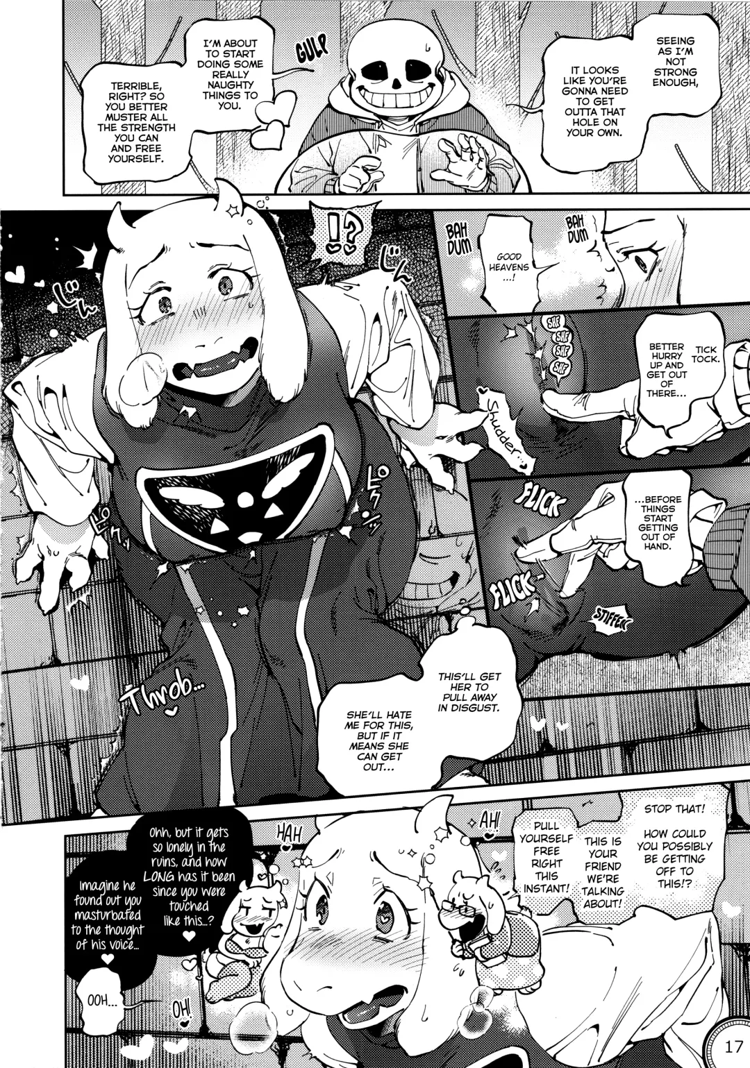 [Namboku] Kabe no Ana | Hole in the Wall Fhentai - Page 17