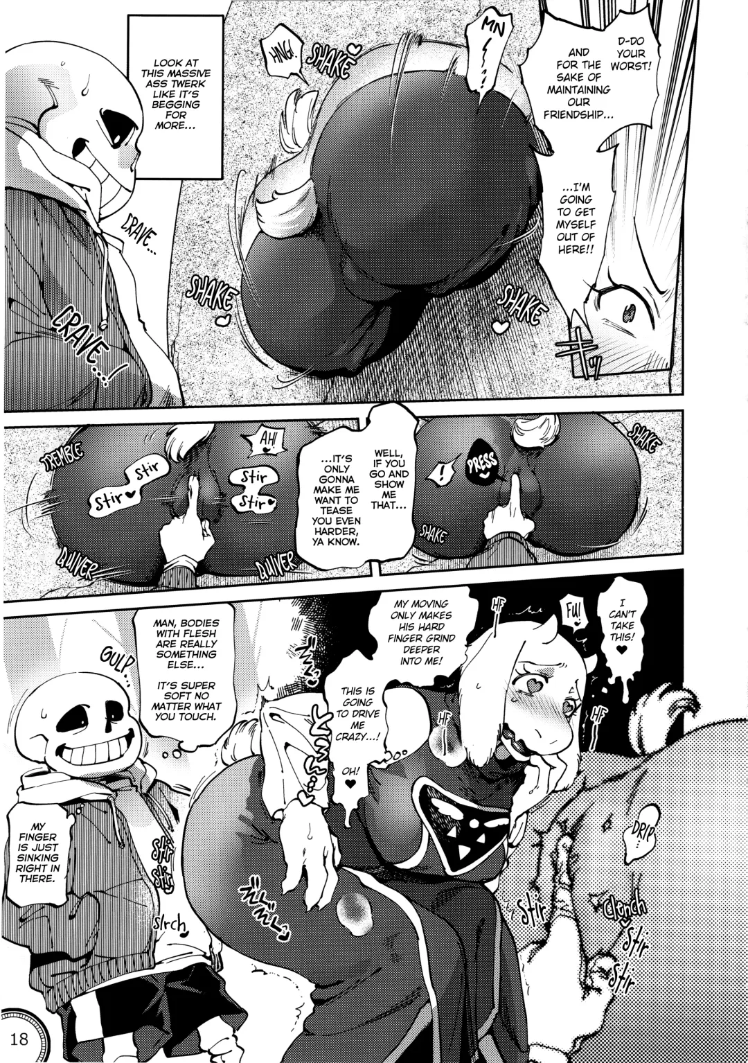 [Namboku] Kabe no Ana | Hole in the Wall Fhentai - Page 18